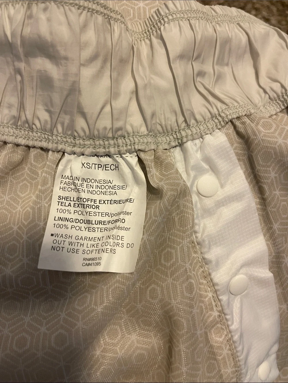 Under Armour Shorts with side snaps
